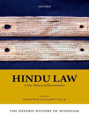 cover image of The Oxford History of Hinduism